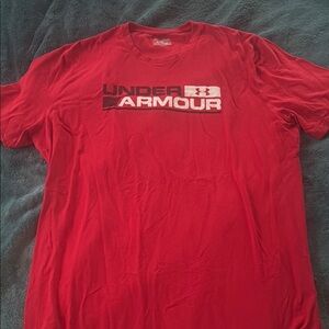 Under Armour Men's Bold Red Tee
